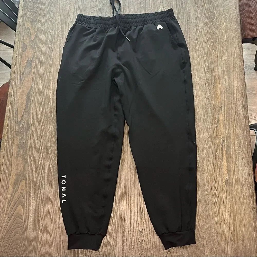 NWOT Tonal High Rise Athletic Jogger Pants Black Size 2X